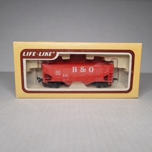 Vintage Life-Like HO Scale B&O Hopper Car #8575